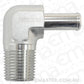 Aeroflow AF842-08-08ANS 90 Deg 1/2" NPT to -8 100/450 Series Braided Hose AN Size