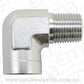 Aeroflow AF914-10S 90 Deg Female to Male 3/4" NPT Silver