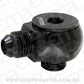 Aeroflow AF909-10BLK Slimline -10ORB to -10AN 90Degfor Use In Tight Radius Area