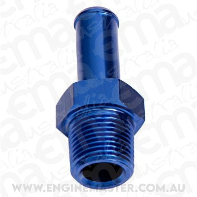 Fuel pumps/ Regulators Male 1/8" NPT to 1/4" Barb Blue Straight Male to Male Aeroflow Performance Products AF841-04