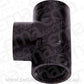 Aeroflow AF938-20BLK Female Tee -20 ORB Black 3x -20 ORB Port S