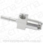 Aeroflow AF905-02S 3/8" Female to Male with 1/8" Port Blue Quick Connect Efi