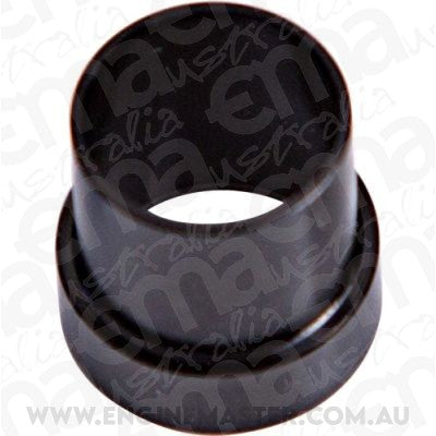 Aeroflow AF819-06BLK Tube Sleeve -6AN to 3/8" Tube Black -6AN Fits Over 3/8" Line