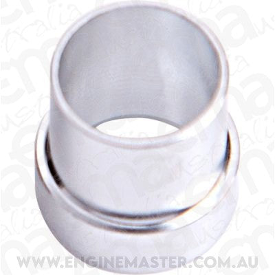 Aeroflow AF819-04S Tube Sleeve -4AN to 1/4" Tube Silver -4AN Fits Over 1/4"Line