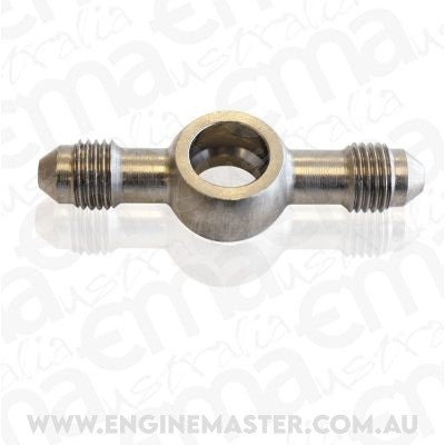 Aeroflow AF310-03-03 10mm (3/8) Banjo Double -3AN Stainless Steel AF310-03-03