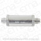 Aeroflow AF607-06S -6AN Turbo Inline Oil Filter Silver 30 Micron Washable