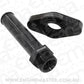 Turbo Drain Adapter (With 100mm x 19mm Barb, 51mm Hole Centre. Black Finish.)
