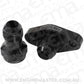 Turbo Drain Adapter (With -10AN Fitting, 51mm Hole Centre. Black Finish.)