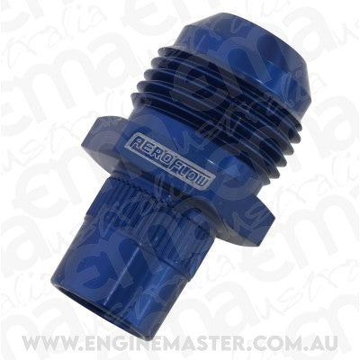Aeroflow AF708-10-01 Press In Cover Breather Adapter Replaces for Nissan 16mm Barb