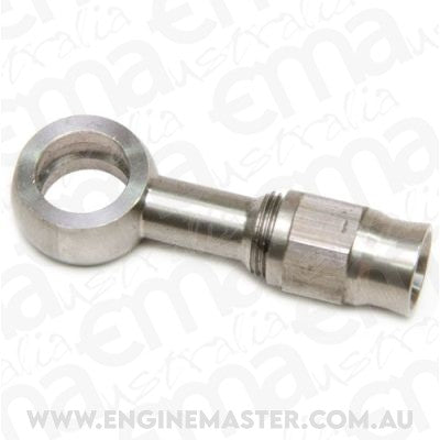 Aeroflow AF210-03L -3 Straight Banjo Hose End Eye Size 10mm (3/8) Long