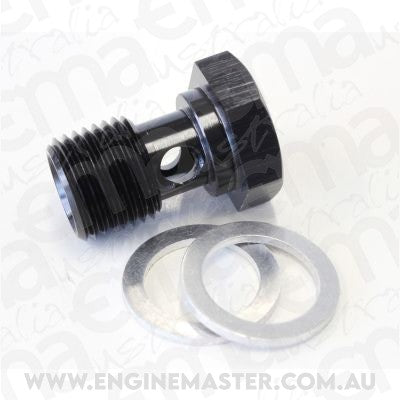 Aeroflow AF713-06BLK Banjo Bolt M16 x 1.5 Thread
