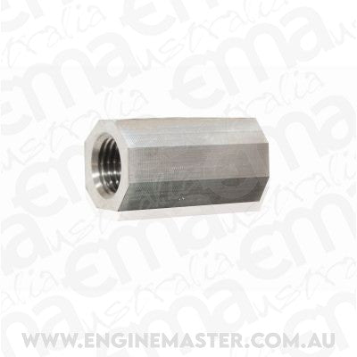 Aeroflow AF373 M10 x 1.0 Inverted Flare Unionstainless Steel