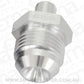 Aeroflow AF743-10S Metric to Male Flare Adapter M10 x 1mm to -8AN Silver Finish