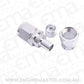 Aeroflow AF201-04-03 Stainless Straight Hose -4 Swivel to -3 Hose End PTFE Hose