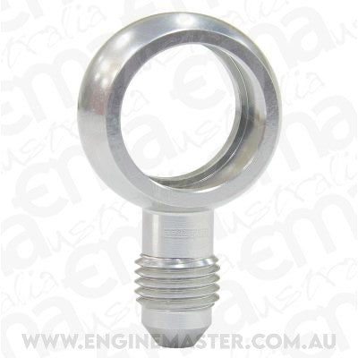 Aeroflow AF726-04S 18mm I.D Banjo to -4AN Straighsilver
