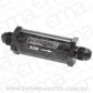 Aeroflow AF607-06BLK -6AN TURBO INLINE OIL FILTER BLACK 30 MICRON WASHABLE
