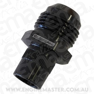 Aeroflow AF708-10-01BLK Press In Cover Breather Adapter Replaces for Nissan 16mm Barb