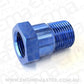 Aeroflow AF660-06 Temperature Probe Adapter Blue 3/8" Male 5/8" Female