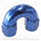 Aeroflow AF536-06 -6AN 180 Deg Swivel Coupler Blue Billet Full Flow 1 Piece