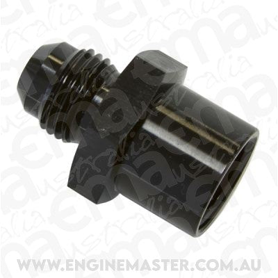 Aeroflow Performance Products AF712-06BLK M16 x 1.5 Female O-Ring Seal Use with Oem Hardline S Black