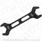 Aeroflow AF98-2244-1-2020 DOUBLE ENDED PRO SPANNER SINGLSPANNER -20 B-nut TO -20 S-nut
