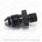 Aeroflow AF728-04BLK Metric M8 x 1.0mm to -4AN Black Male M8x1.0mm to -4An