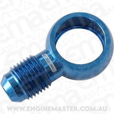 Aeroflow AF728-06 Banjo 18mm to -6AN Blue
