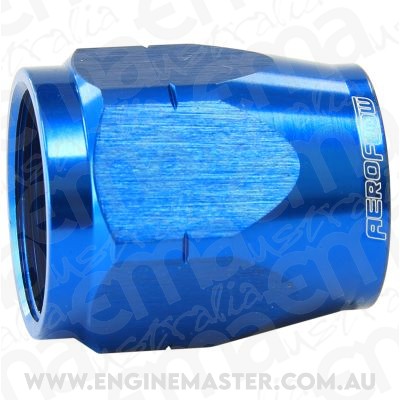 Aeroflow Performance Products AF559-06DCBL Blue Hose End Socket Cutter Style Fittings Only