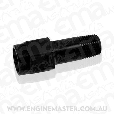 Aeroflow AF372-04BLK 1/4" NPT Extension Black Male to Female