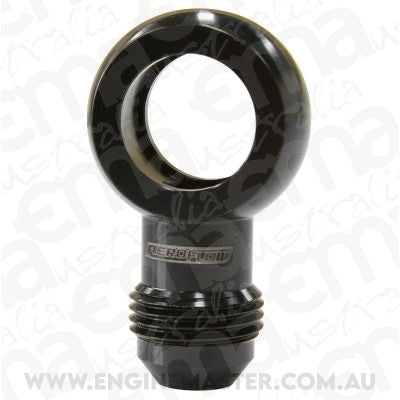 Aeroflow AF726-08BLK Banjo 18mm to -8AN Black