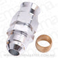 Aeroflow AF108-06S 3/8" Hard Line to -6AN Male Adapter Silver W/ Olive