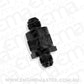 Aeroflow AF612-08BLK Check Valve Inline -8AN Black / One Way Valve