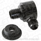 Aeroflow AF350-00BLK Black Booster Valve Universalersal 21mm / 13/16" Hole to -6An