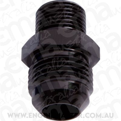 Aeroflow Performance Products AF733-06BLK Metric M16 x 1.5mm to -6AN Black Male M16 x 1.5mm to -6An