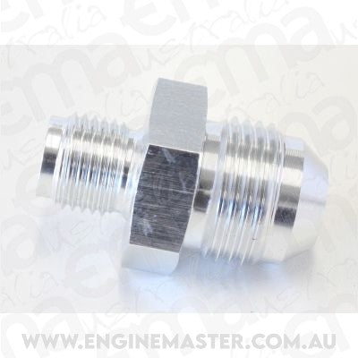 Aeroflow AF703-08S Adaptor 1/2 x 20 Inverted Seat to -08 Silver