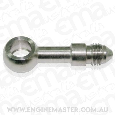 Aeroflow AF310-04L -4AN Straight Male Banjo 10mm Stainless Long Version AF310-04L