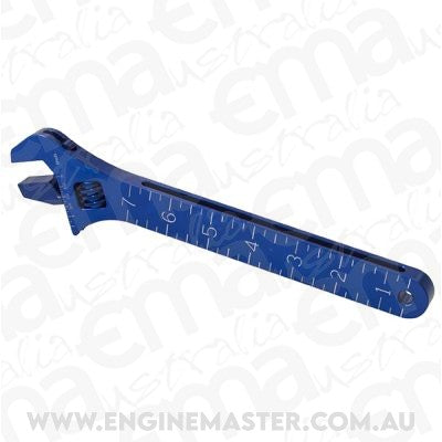 Aeroflow AF98-2038 Adjustable Spanner Wheelie Blue Large For Up to -12 B-Nut