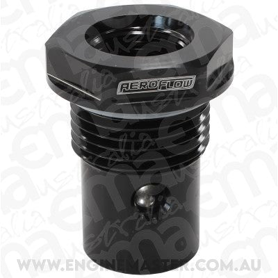Aeroflow AF613-12BLK -12ORB to -8ORB Roll Over Valve Black suits AFcells
