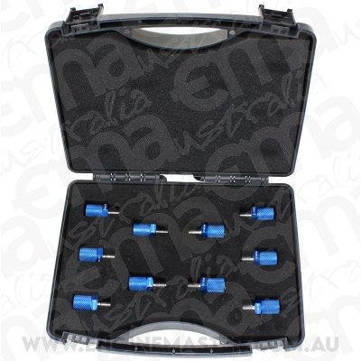 Aeroflow AF98-2055 Metric Thread Gauge Carry Kit Female & Male Gauge