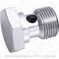 Aeroflow AF727-06S Banjo Bolt 1/2 x 20 Unf Thread Silver