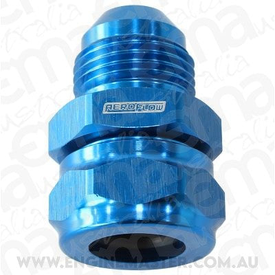 Aeroflow AF741-10-08 1/2" Barb to -10AN Adapter Blue Converts Male Barb to An