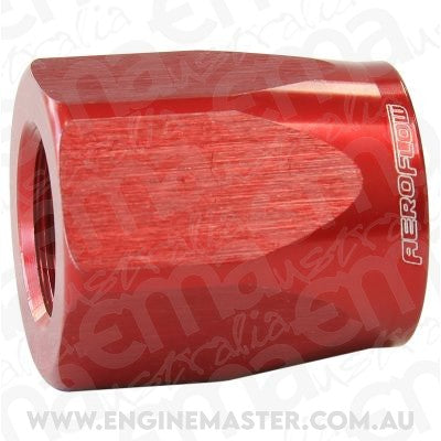 Aeroflow AF298-08DR  Hose End Socket Alloy -8AN Red Suit Braided Hose