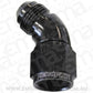 Aeroflow AF542-16BLK 45 Deg Female - Male -16AN Black Full Flow