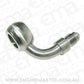 Aeroflow AF313-03 -3AN 90 Deg Banjo 10mm 3/8 Stainless Male -3An