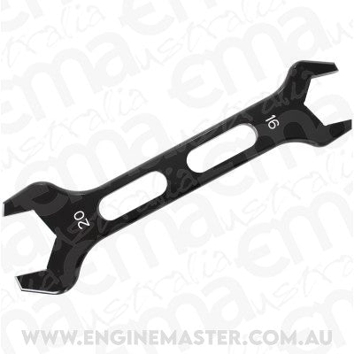 Aeroflow AF98-2244-1-2016 DOUBLE ENDED PRO SPANNER SINGLBLACK SPANNER -16AN TO -20AN