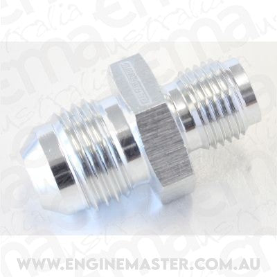 Aeroflow AF702-06S Adaptor 7/16 x 24 Inverted Seat to -06 Silver