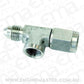 Aeroflow AF140-03-SS Straight Female - Male -3AN Stainless with 1/8" NPT Port