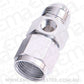 Aeroflow AF140-16S Straight Female - Male -16AN Silver with 1/8" NPT Port