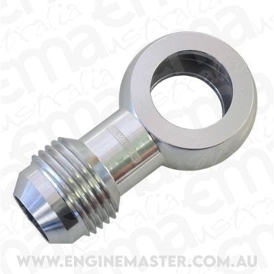 Aeroflow AF726-10S Banjo 18mm to -10AN Silver
