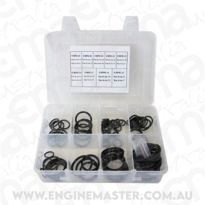 Aeroflow AF178-KIT Viton O-Rings -3 to -20AN Pk 10 Of Each In Plastic Case